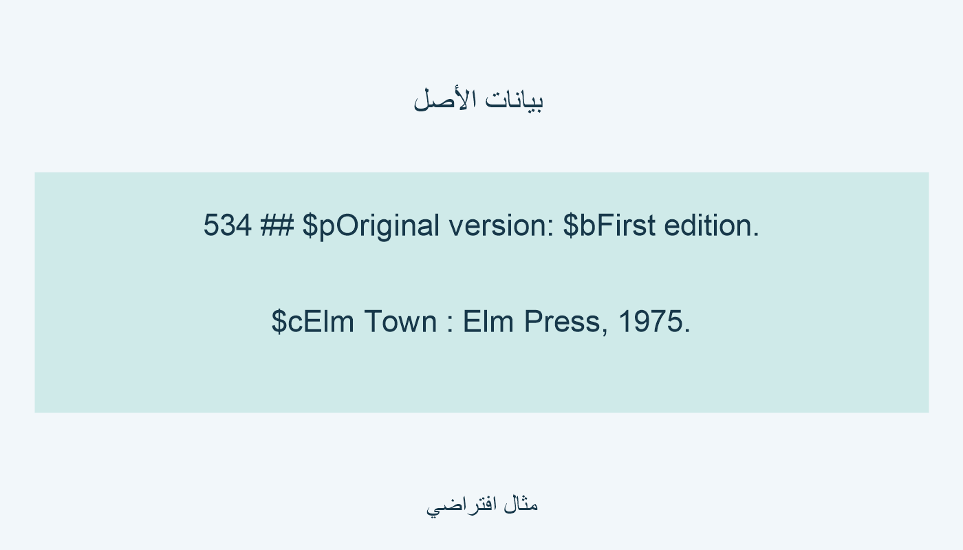 تبصرة أصل بمقدمة وطبعة وبيانات نشر.