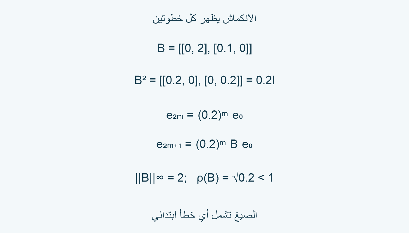 مربع مصفوفة التكرار0.2I.
