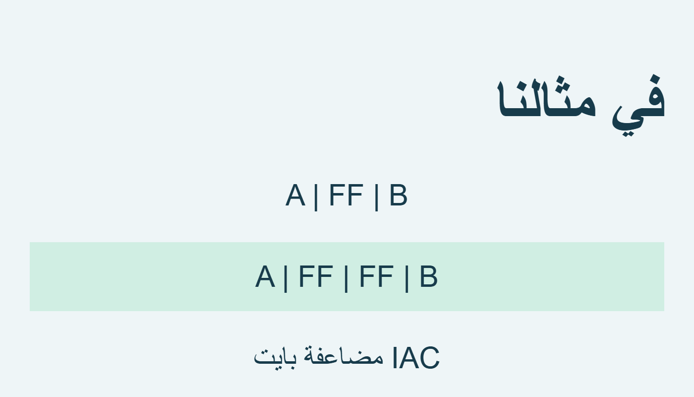 FF يتكرر في الخرج