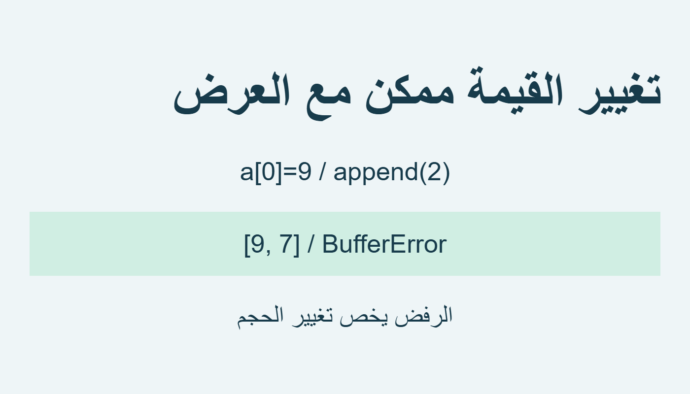 استبدال ناجح وإضافة مرفوضة