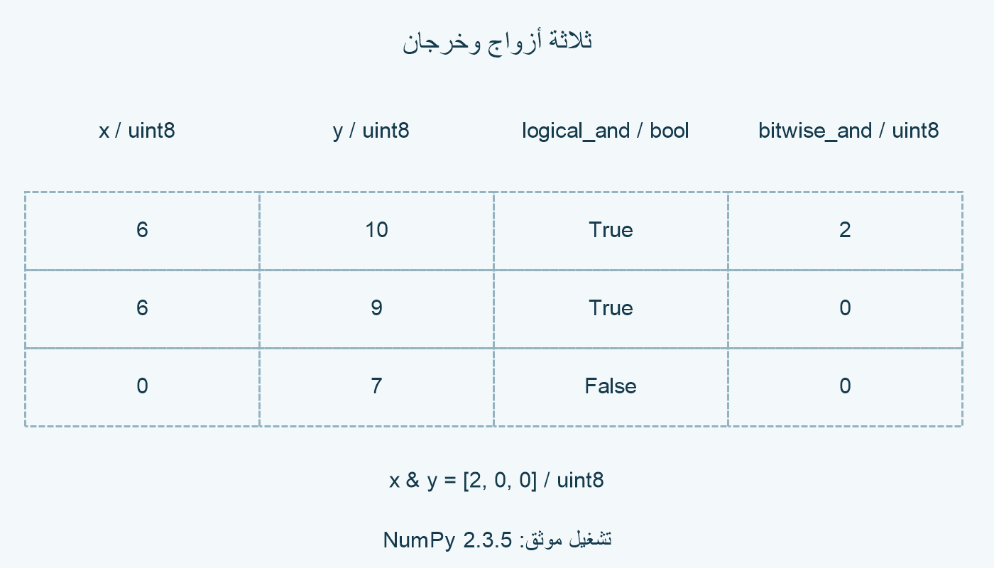 ثلاثة أزواج وخرجان مختلفان.