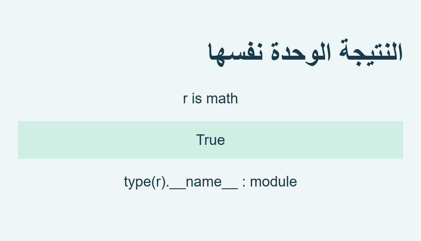 نتيجة مطابقة لوحدة math