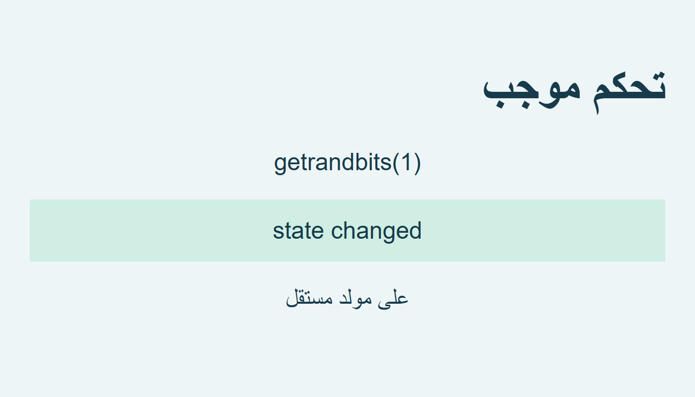 بت واحد وحالة متغيرة