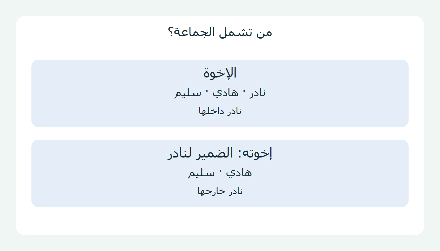 الجماعة والضمير