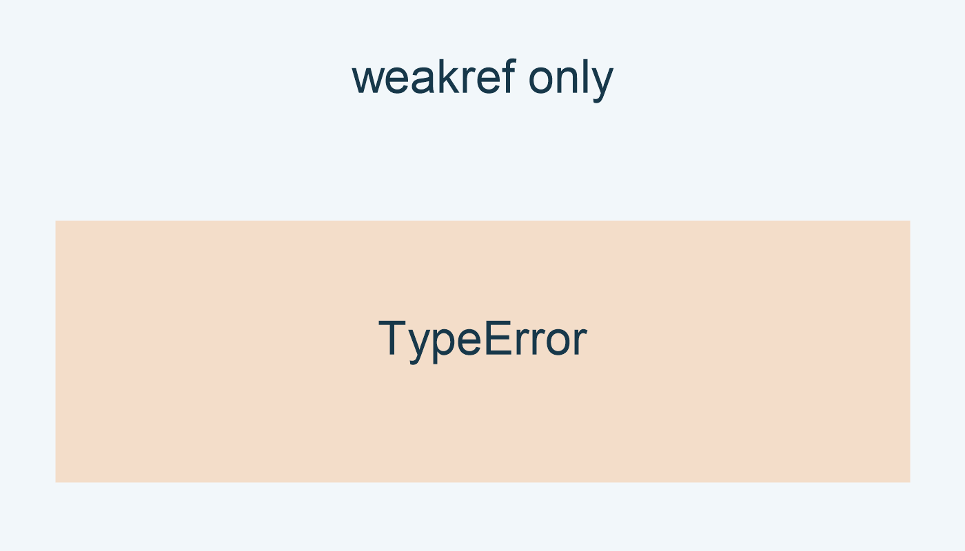 weakref_slot=True وحدها: TypeError عند التزيين.