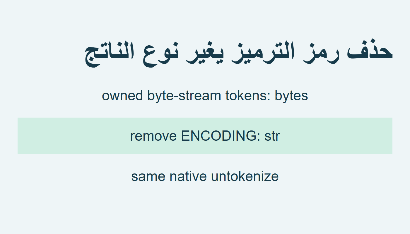 ضبط حذف الرمز