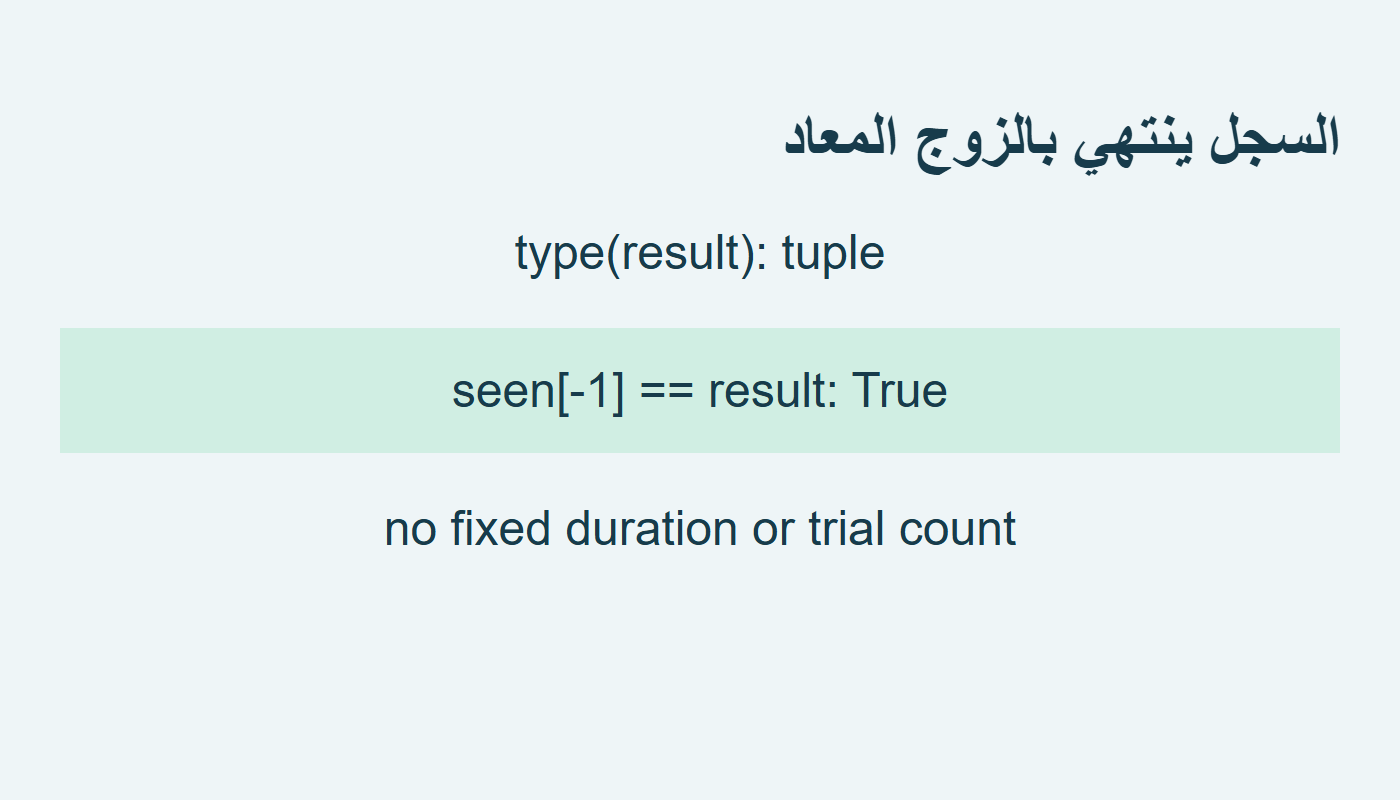 آخر تسجيل