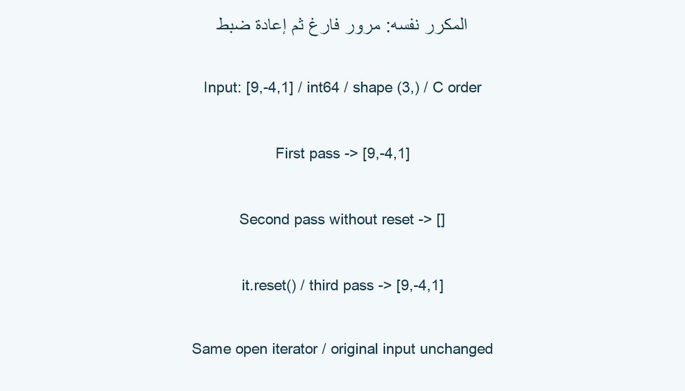 تتابع ثلاثة مراحل مرور.